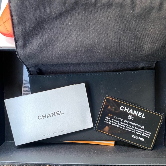 (Authenticated)Chanel Quilted Makeup Bag - Picture 7 of 8